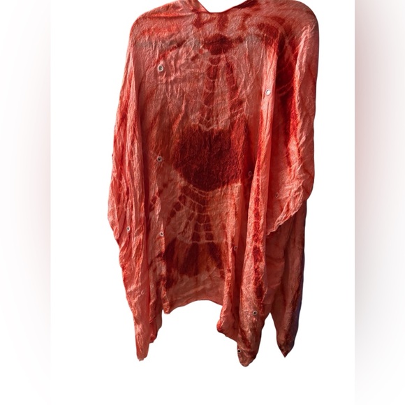 15. Vibrant Tie-Dye Kimono - Picture 2 of 4